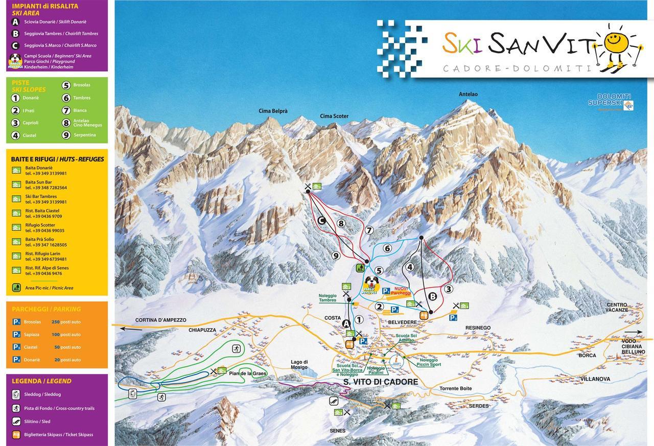 Hotel Il Cardo San Vito di Cadore Extérieur photo